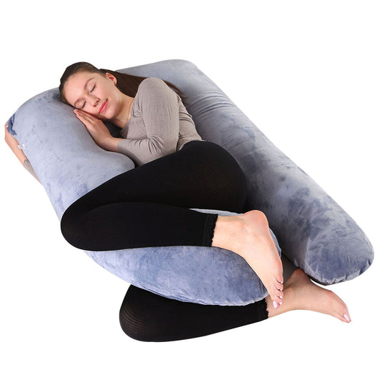 BooBirth U-shaped Pregnancy Pillow Crystal Velvet